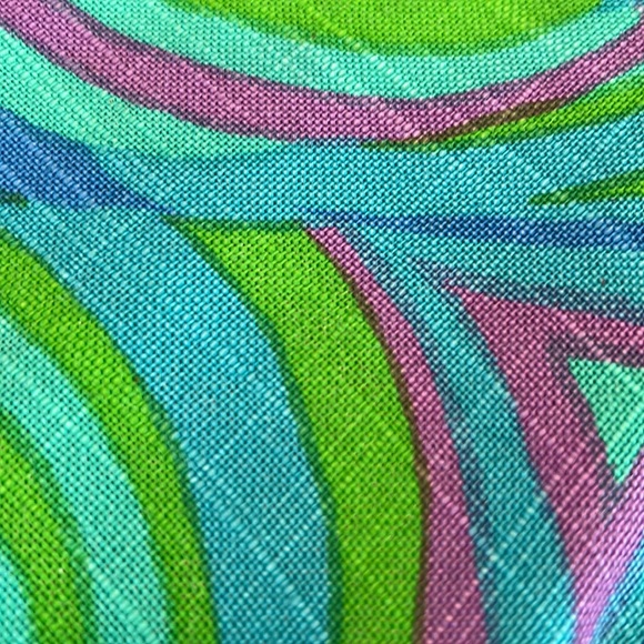 Vintage Handmade 60s Mod Mini Dress - Picture 10 of 13